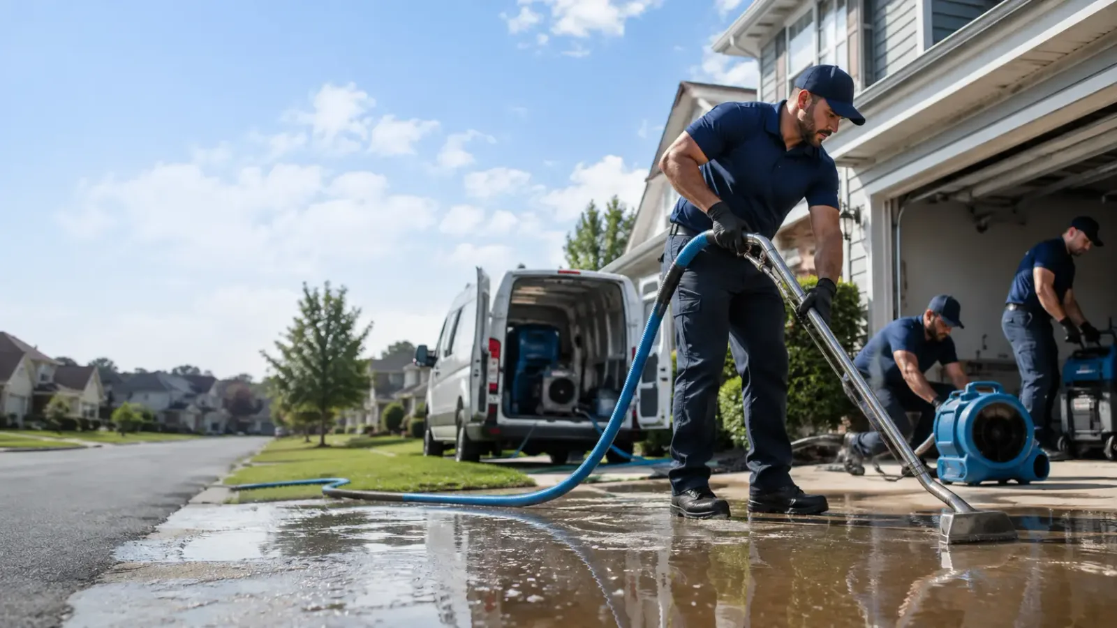 Basement Water Removal in Stockton, CA